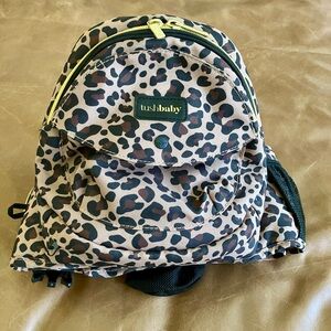 Tushbaby Leopard with Gold Zipper